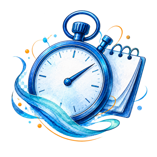 Рисованный секундомер